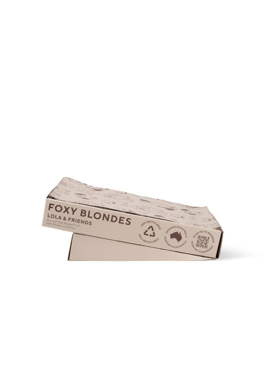 Foxy Blonde 500 sheet Lola & friends Flat box