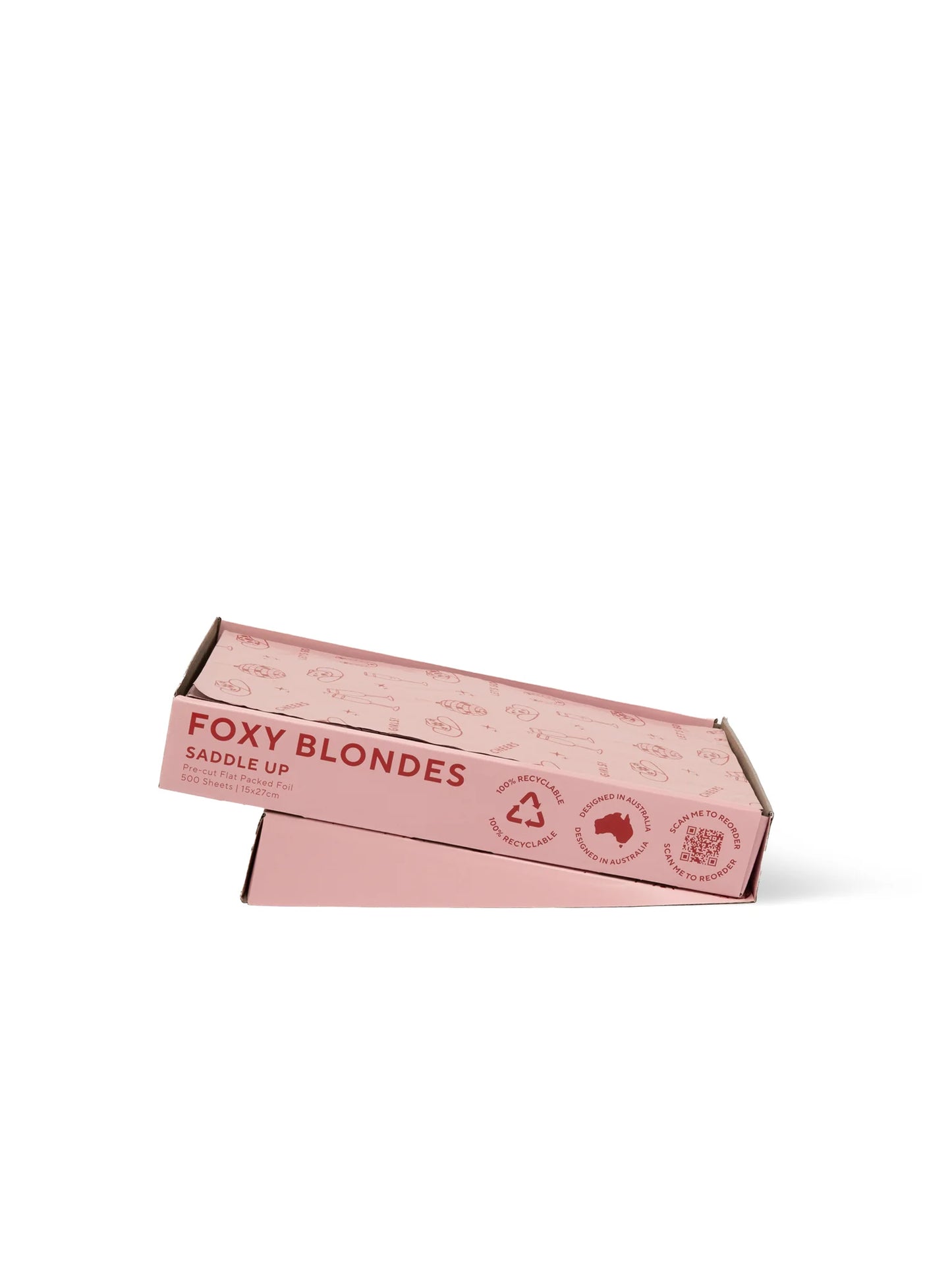 Foxy Blondes Saddle up 500sheets Flat box